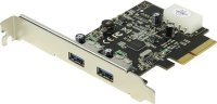  STLab U-1130 (RTL) PCI-Ex4, USB3.1, 2 port-ext,