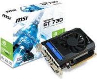  2Gb (PCI-E) DDR-3 MSI V809 N730K-2GD3-OC (RTL) D-Sub+DVI+HDMI (GeForce GT730)