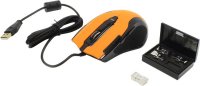  Tesoro Shrike Laser Gaming Mouse (H2LV2 Orange) (RTL) USB 7btn+Roll