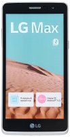  LG Max X155 Silver White (1.3GHz, 1GbRAM, 5" 854x480, 3G+BT+WiFi+GPS, 8Gb+microSD, 5Mpx, An