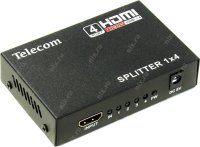  Telecom (TTS5020) HDMI Splitter (1in -) 4out) + ..