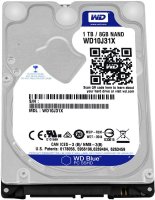   HDD 2.5" 1Tb SATA-III WD Blue SSHD [WD10J31X, 64Mb,  ]