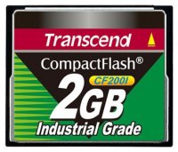   Compact Flash Card Transcend 2Gb "TS2GCF200I" "200x"