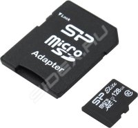   MicroSD 128Gb Silicon Power Elite (SP128GBSTXBU1V10-SP) SDXC Class 10 UHS-I + 