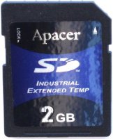   SD 2Gb Apacer (AP-ISD02GIS2B-3T)