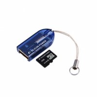 4Gb   microSDHC Silicon Power HC Class 4 + USB reader