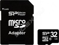   microSDHC 32GB Class10 +  (SiliconPower SP032GBSTH011V10SP)