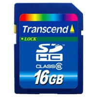 16Gb   SecureDigital (SDHC) Transcend class 6 (TS16GSDHC6-P2) +  P2 Com