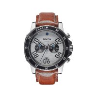   Nixon  Ranger Leather Silver/Saddle 1141308