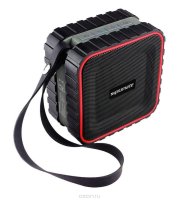 Promate aQuaBox, Red Bluetooth-