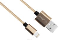 QUMO MFI  USB-Apple 8pin  , Gold (1 )