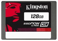  2.5" 128Gb Kingston KC400 SKC400S37/128G, SATA 6Gb/s, R550 - W450 Mb/s, 87000 IOPS, 7mm