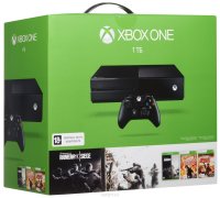   Xbox One 1 TB + Rainbow 6 Siege + Rainbow Six Vegas + Rainbow Six Vegas 2