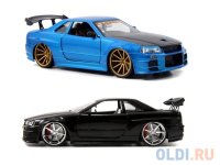  Jada Toys 2002 Nissan GT-R R34 1:24  