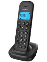  DECT ALCATEL E132 BLACK , Caller ID 10, 10 , 