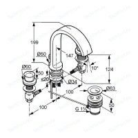    Kludi 55143H705  Joop