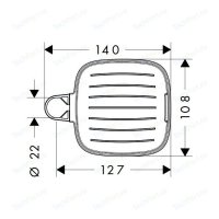  HANSGROHE 28678000 Cassetta"C 00000008115