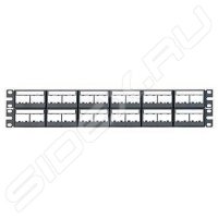 - 19", 48 , , 2U (Panduit CPPL48WBLY) ()