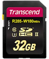 - SDHC 32  Transcend , UHS-II U3 Class10 Ultimate ( TS32GSD2U3 )