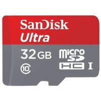   Sandisk Ultra microSDHC Class 10 UHS-I 80MB/s 32GB + SD adapter (SDSQUNC-032G-GN6IA)