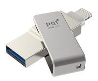 USB Flash  64Gb PQI iConnect mini Grey