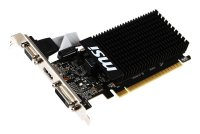  MSI GeForce GT 710 954Mhz PCI-E 2.0 1024Mb 1600Mhz 64 bit DVI HDMI HDCP Silent (GT7101GD3