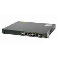 Cisco WS-C2960R+24TC-L  Catalyst 2960 Plus 24 10/100 + 2T/SFP LAN Base