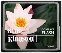 8Gb   CompactFlash (CF) Kingston (CF/8GB)