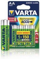  2400 mAh Varta R2U AA 4 