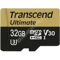   TRANSCEND microSDHC 32Gb UHS-I 600x Ultimate (TS32GUSDHC10U1)