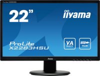  22" Iiyama ProLite X2283HSU-B1DP VA LED 1920x1080 5ms VGA DVI DisplayPort