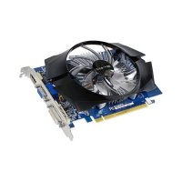  GigaByte GeForce GT 1030 1265Mhz PCI-E 2048Mb 6008Mhz 64 bit DVI HDMI HDCP Ret GV-N1030OC