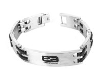  Energy-Armor Mens Stainless Bracelet S