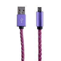    Activ USB - micro USB Leather Violet 51591