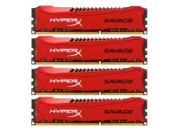   Kingston PC3-14900 DIMM DDR3 1866MHz - 32Gb KIT (4x8Gb) HX318C9SRK4/32