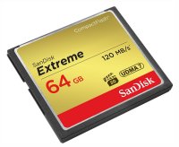   64Gb - SanDisk Extreme CF 120MB/s - Compact Flash SDCFXSB-064G-G46 (!)