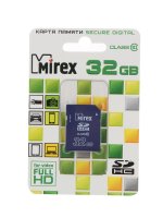   32Gb - Mirex Secure Digital HC Class 10 13611-SD10CD32 (!)