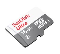   16Gb - SanDisk Ultra - Micro Secure Digital Class 10 48MB/s SDSQUNB-016G-GN3MN (