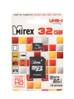   32Gb - Mirex - Micro Secure Digital HC Class 10 UHS-I 13613-ADSUHS32   