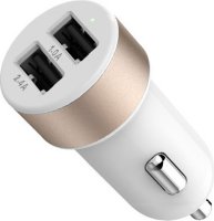   LAB.C Dual USB Car Charger Gold LABC-582-GL