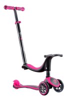   Y-SCOO RT GLOBBER EVO 4 in1 TITANIUM  3   Neon Pink 462-132