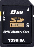   SDHC 8Gb Class 4 Toshiba THN-N102K0080M4