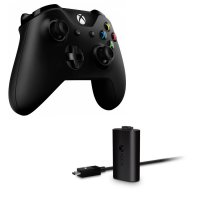   Microsoft Xbox One Wireless Controller + Play and charge kit,  (EX7-00007