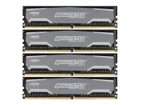   32Gb (4x8Gb) PC4-19200 2400MHz DDR4 DIMM Crucial BLS4C8G4D240FSB