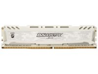   Crucial Ballistix Sport LT White DDR4 DIMM 2400MHz PC4-19200 CL16 - 16Gb BLS16G4D240FS