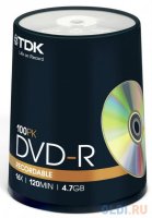  DVD-R TDK 16x 4.7Gb CakeBox 100  19479