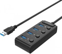  USB Orico W9PH4-U3 BK 4  USB 3.0 