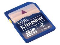   8Gb - Kingston High-Capacity Class 4 - Secure Digital FCR-MLG2+SD4/8GB  - M