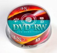  DVD+RW  xion 4.7 Gb, 4x, Cake Box (25), "" (25/300)