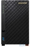   Asustor AS-3102T 2  NAS Celeron 2.16GHz 2Gb DDR3 SATAll SATAIII SSD 3xUSB3.0